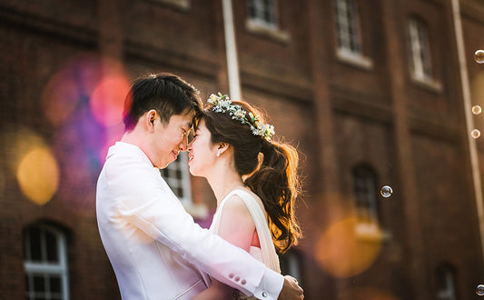 今どき花嫁さんにならうポニーテールアレンジ