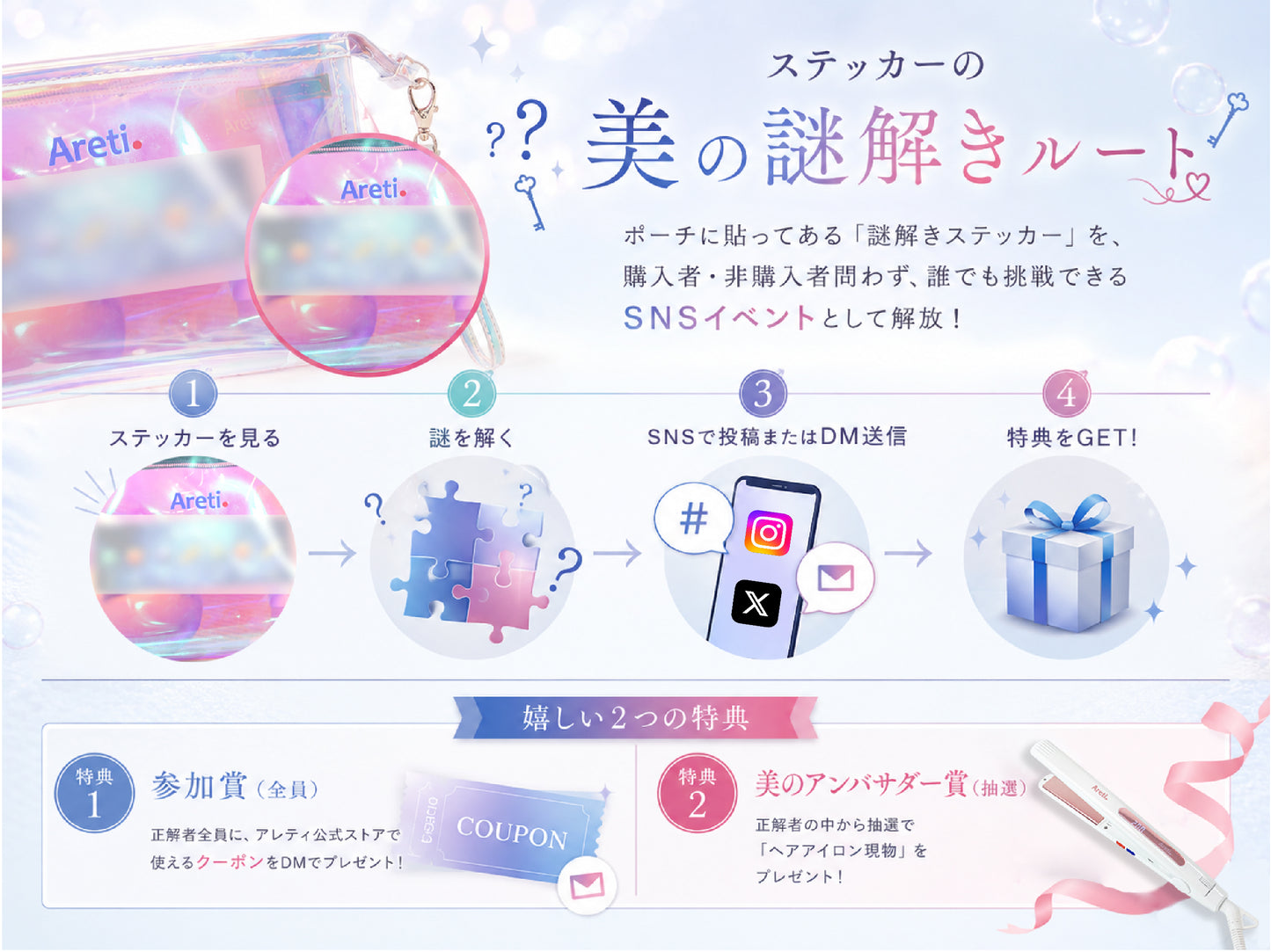 【本店限定】ビューティーブラインドバッグ