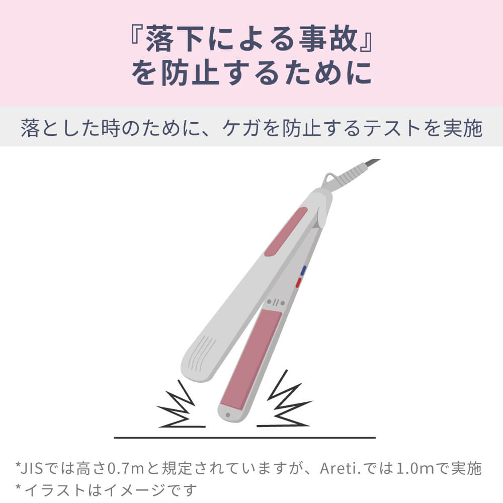 ストレート ヒートブラシ アイロン ミニ アイロン i1798PK/BL