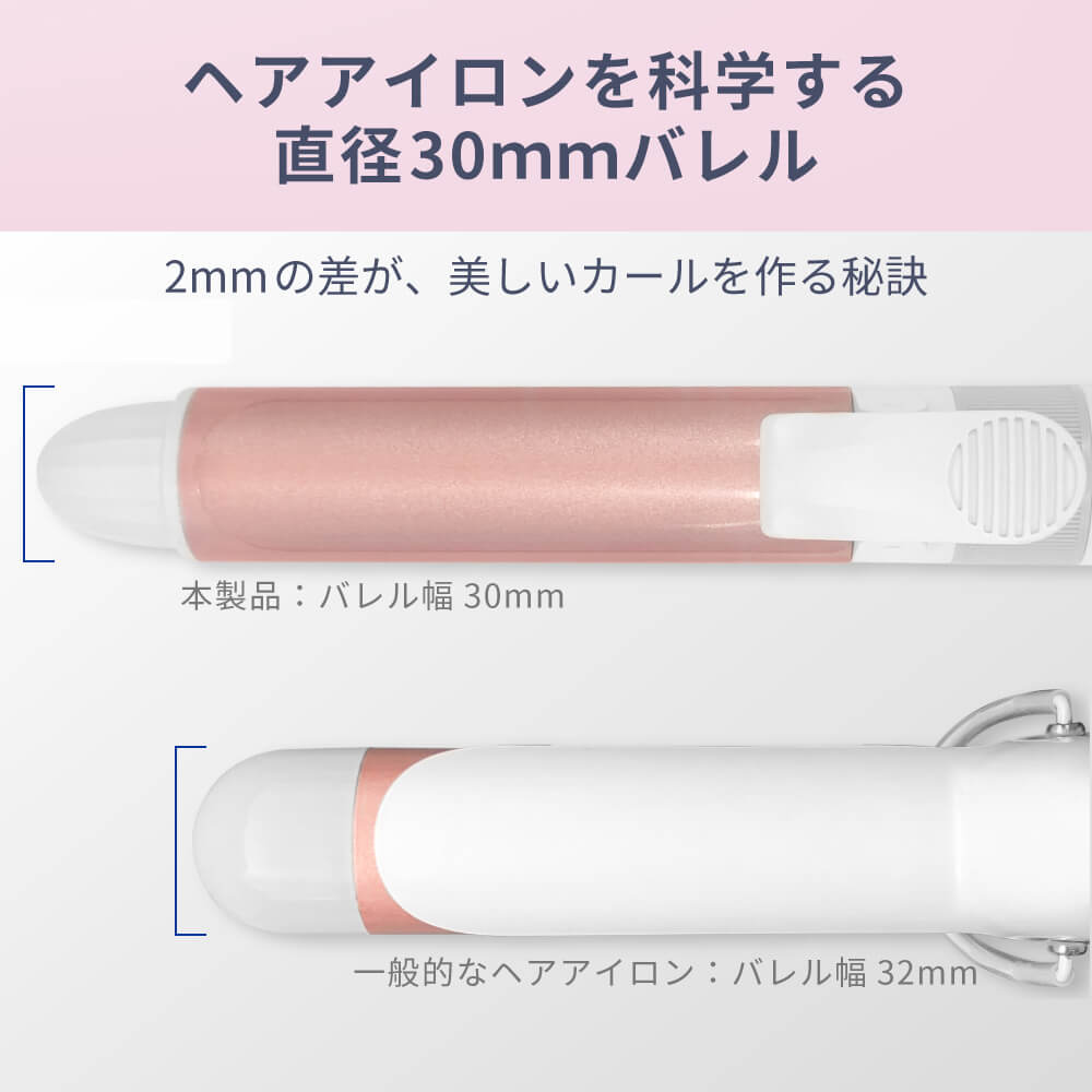 アクシス カール ヘアアイロン コテ i1850GD