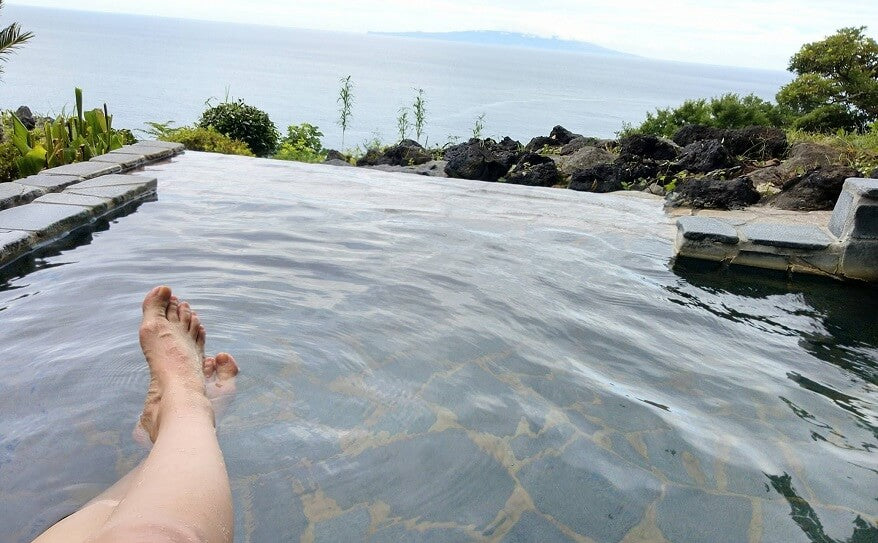 寒い冬には温泉であたたまろう