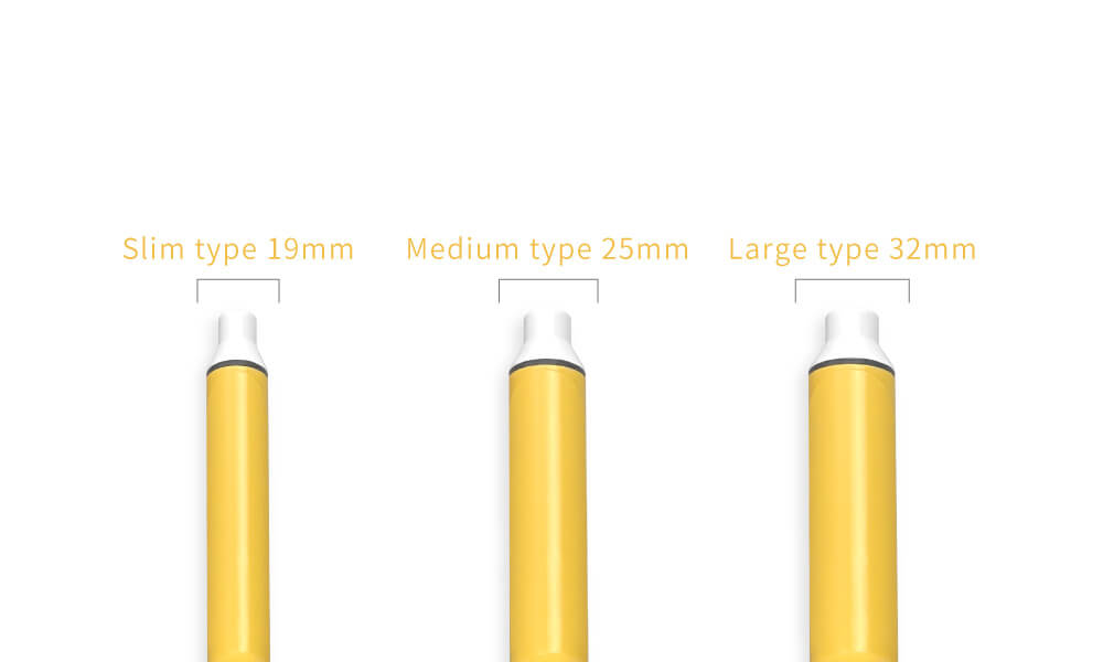 アレティのエントリーモデル カールヘアアイロン｜19mm,25mm,32mmと幅広いバレルサイズを展開しています。