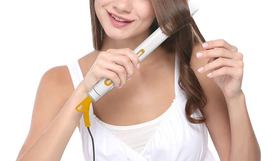 アレティのエントリーモデルヘアアイロンi2056WYA ビタミンカラーが気分を明るくします。