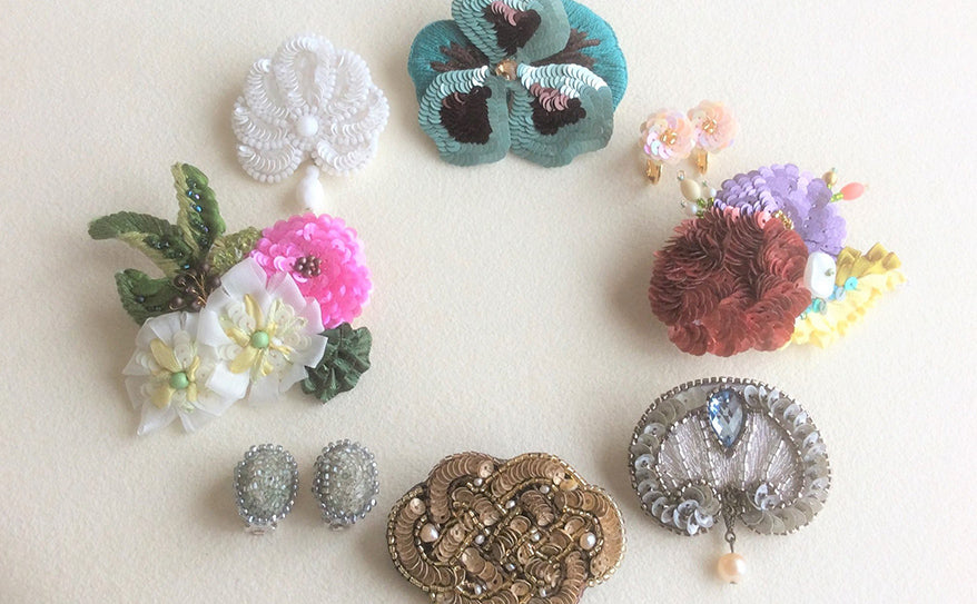 アクセサリーブランド“la broderie AWANO Ryoko”でひと匙のきらめきを