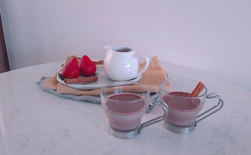 あ～しあわせ♡ 濃厚ホットチョコレート