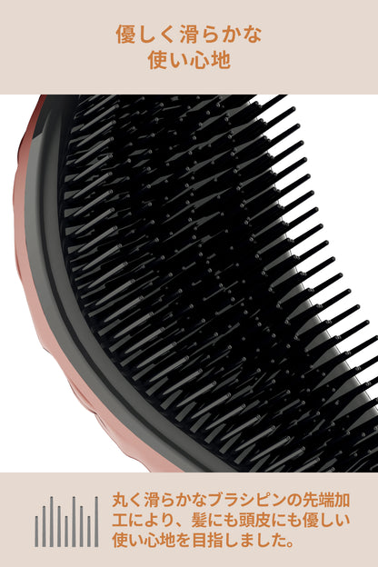 Detangle Brush 静電気防止 スカルプケア ヘアブラシ a673