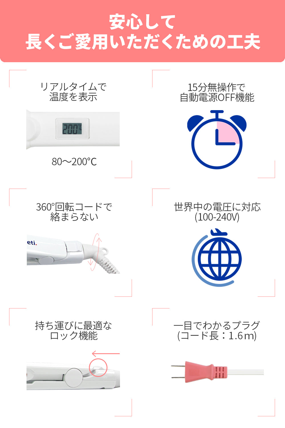 ストレートアイロン Estia 23mm｜アレティ公式ストア – Areti Japan