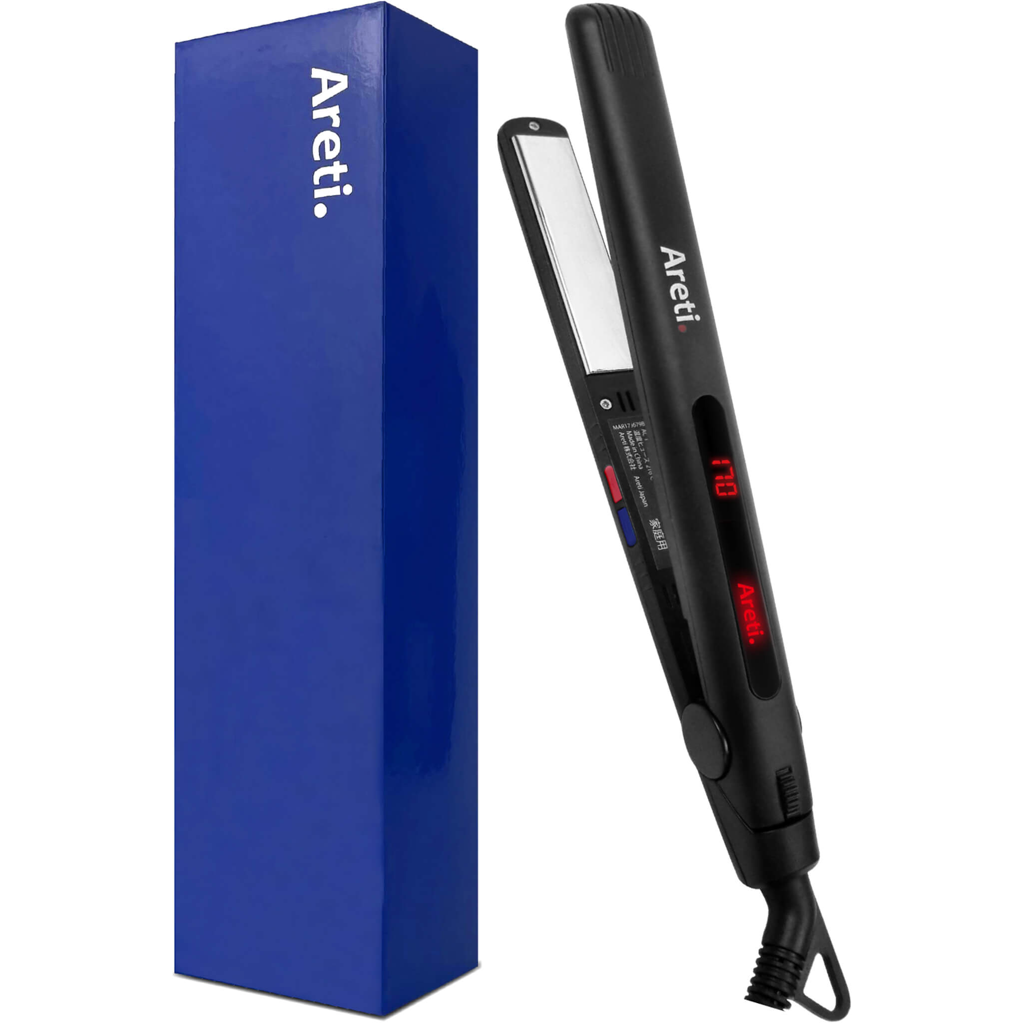 NICHIRI アーク アイロン 楓 13mm／16mm 2本セット ヘアアイロン 極細 前髪用｜アレティ公式ストア – Areti Japan