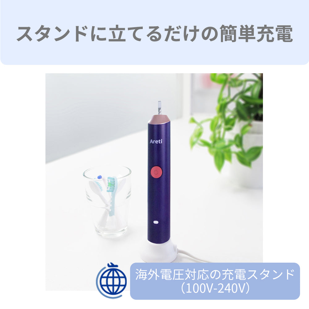 【アウトレット】【30%OFF】MIGAKI 歯周病予防 着色汚れ 電動歯ブラシ t1731IDG