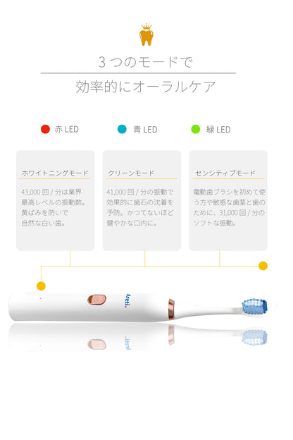 【クリアランスセール】電動歯ブラシ MIGAKI II
