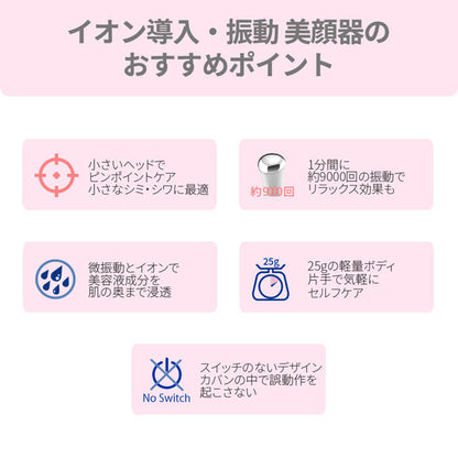 Wrinkle(S) Warm リンクルS ウォーム イオン導入 温熱 美顔器 b1209