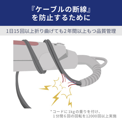 【アウトレット】【30%OFF】2way ストレート カール アイロン 13mm i1909GY