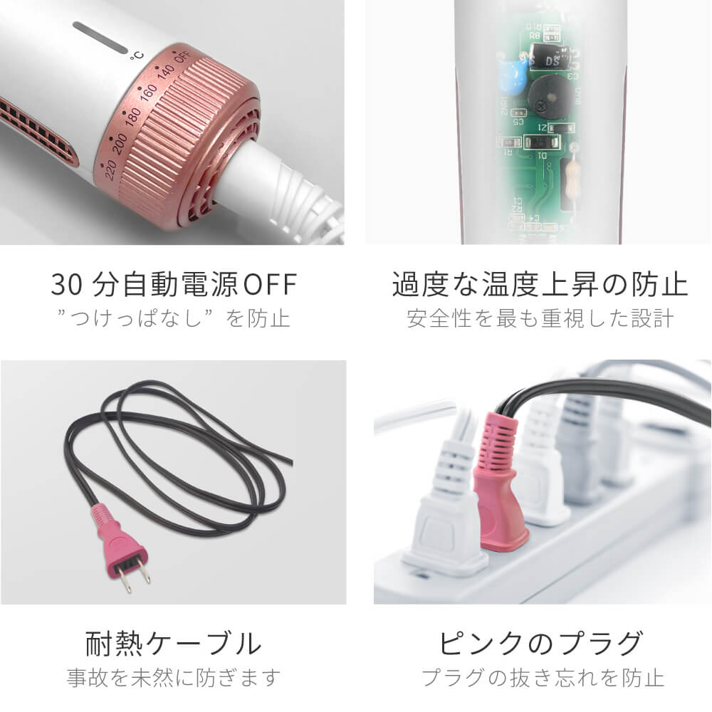 【アウトレット】【30%OFF】冷マジック ReiMagic 2way カール ストレート アイロン i2133GD 25mm