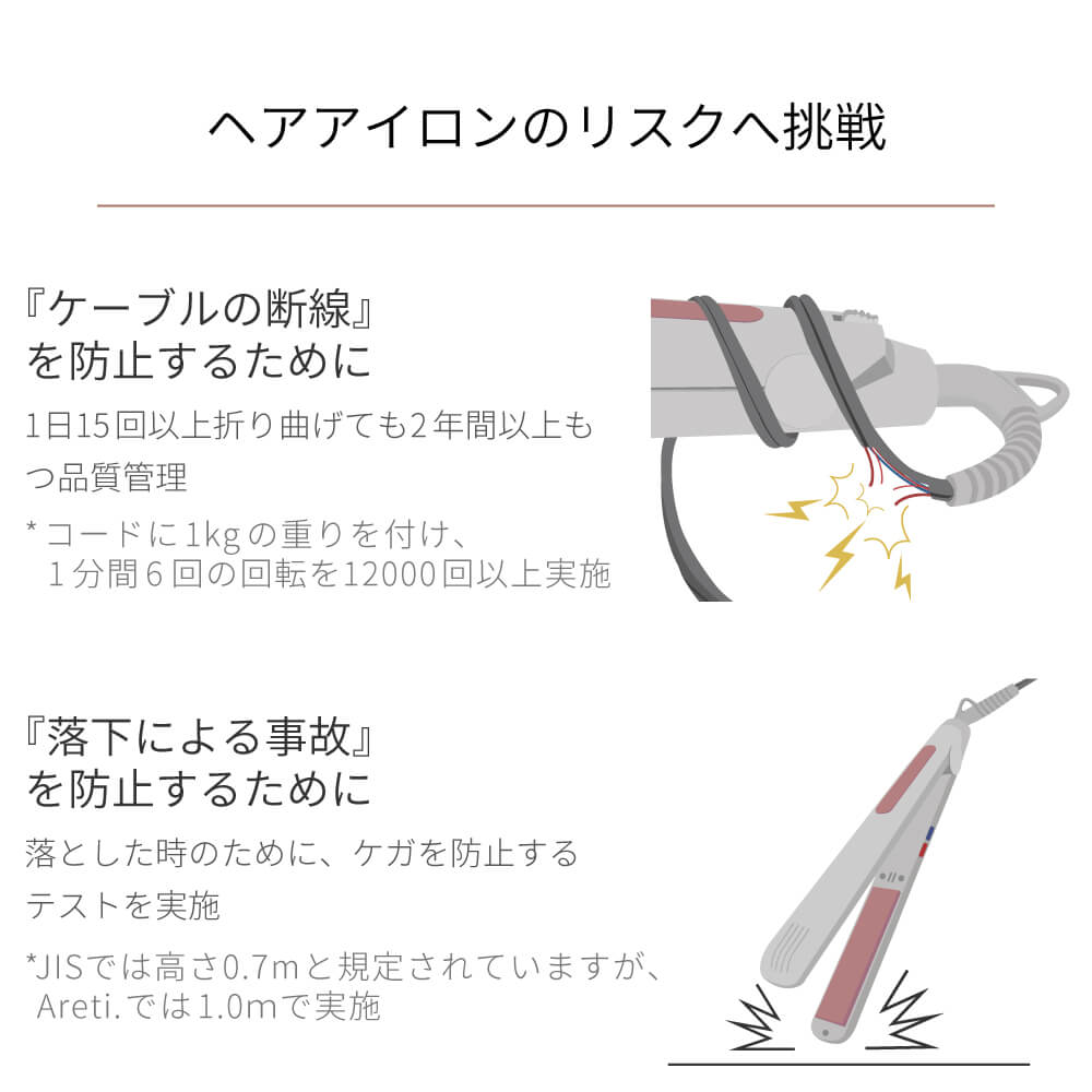 Almighty 2way 卷直两用不伤发 水波纹锁骨 i679BL/GD 20mm
