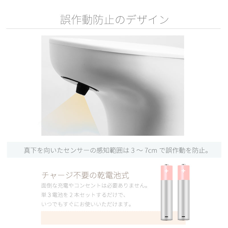 【アウトレット】【30%OFF】ソープディスペンサー s2006WH