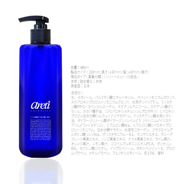 Tri-active 熱 ダメージケア トリートメント t1607